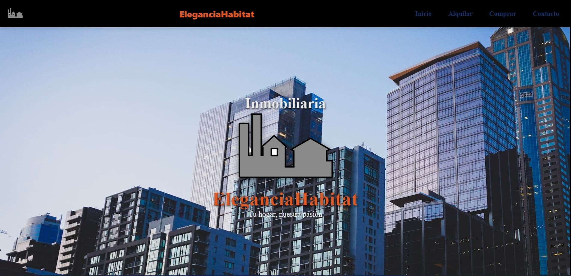 Landing inmobiliaria