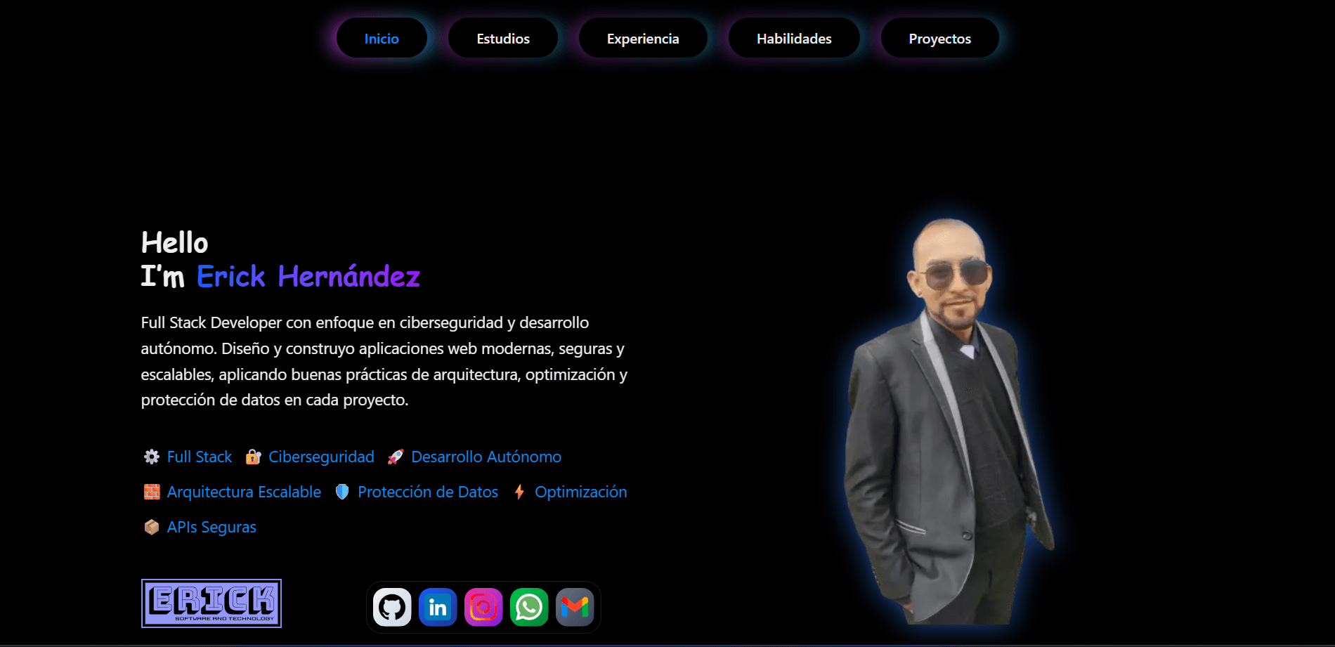 Portafolio de desarrollador